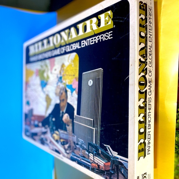 PARKER BROTHERS VINTAGE 1973 BILLIONAIRE BOARD GAME OF GLOBAL ENTERPRISE #43 - Picture 11 of 13